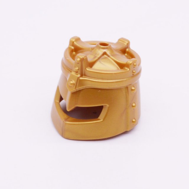 Playmobil 30090552 Helm Kruisridder Goud - Helmet Knight Gold ,  groot uit kunststof in de kleur goud. Geschikt vanaf 3+.