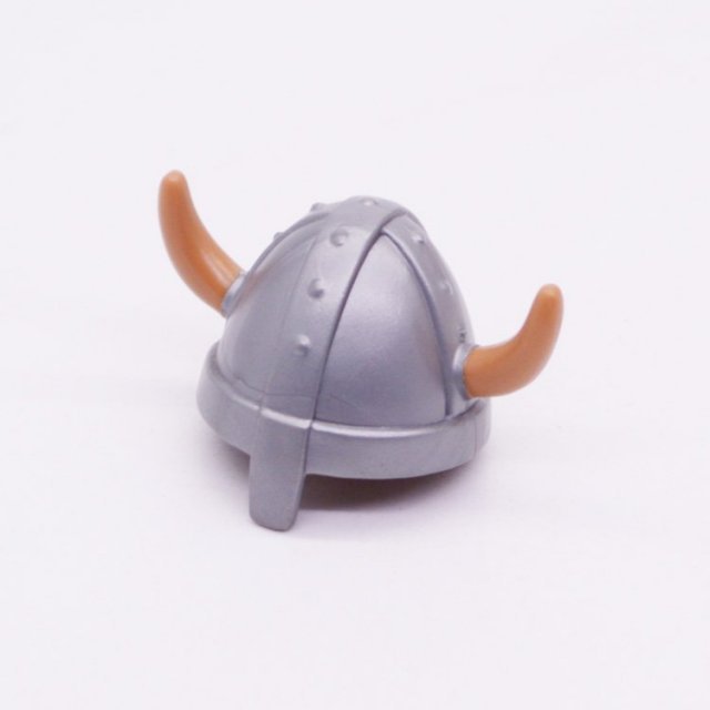 Playmobil 30090640 Helm Viking - Helmet Viking ,  groot uit kunststof in de kleur grijs. Geschikt vanaf 3+.
