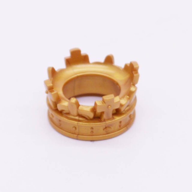 Playmobil 30209470 Kroon Koning - Gold - Crown King ,  groot uit kunststof in de kleur goud. Geschikt vanaf 3+.