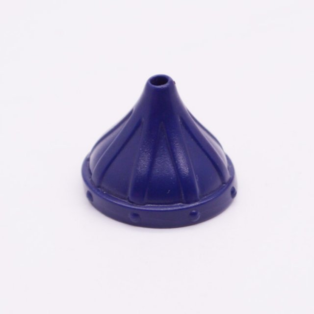 Playmobil 30258453 Helm Samurai Conisch - Helmet Samurai Cone Shape ,  groot uit kunststof in de kleur d.blauw. Geschikt vanaf 3+.