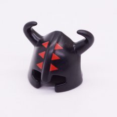 Playmobil 30627122 Helm m Hoorns Zwart - Helmet w Horns Black