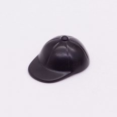 Playmobil 30069910 Pet Rond Zwart - Baseball Style - Cap Round BRed