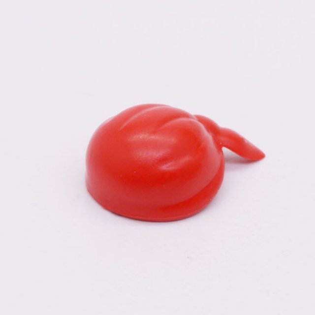 Playmobil 30073400 11 Hoofddoek Rood - SOFT - Bandana Red ,  groot uit kunststof in de kleur rood. Geschikt vanaf 3+.