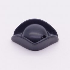 Playmobil 30213553 Hoed 3 Punt Zwart Grijs - Hat Tricorne Black Grey