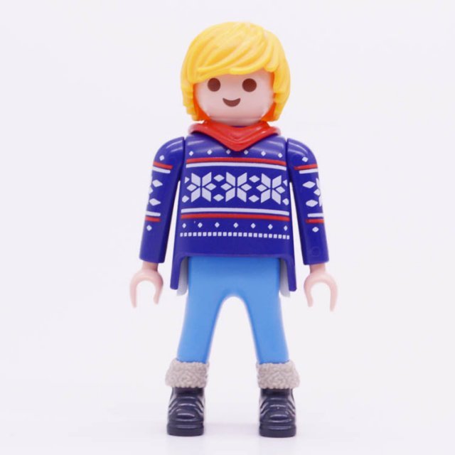 Playmobil 30000864 Man WInterkleding - Male Winter Outfit ,  groot uit kunststof in de kleur /. Geschikt vanaf 3+.