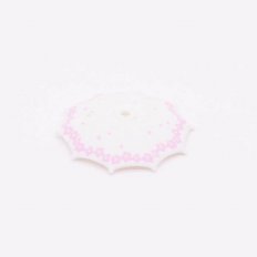 Playmobil 30637193 Zonnescherm Wit Rose - Parasol Shade White Pink