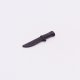 Playmobil 30023029 Mes Zwart - Knife Black ,  groot uit kunststof in de kleur zwart. Geschikt vanaf 3+.