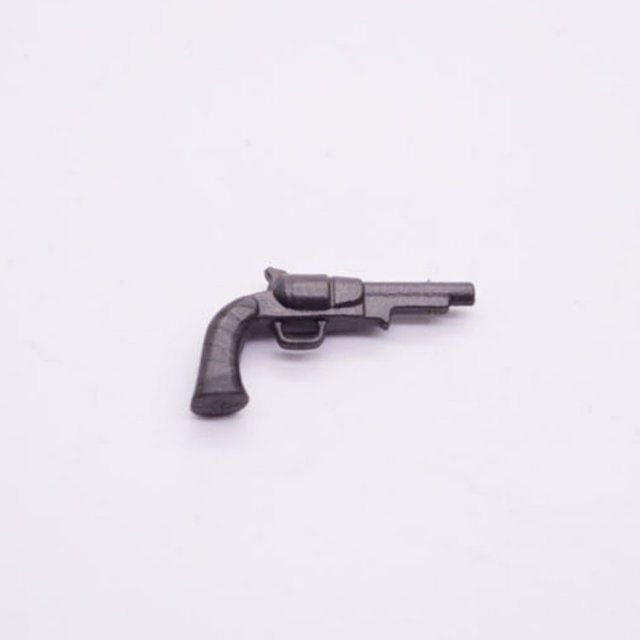Playmobil 30045890 Pistool - Colt 45 - Handgun ,  groot uit kunststof in de kleur d.metaal. Geschikt vanaf 3+.