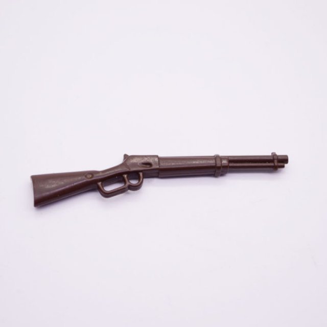 Playmobil 30052410 Geweer Western - D BR - Rifle Western ,  groot uit kunststof in de kleur d.bruin. Geschikt vanaf 3+.