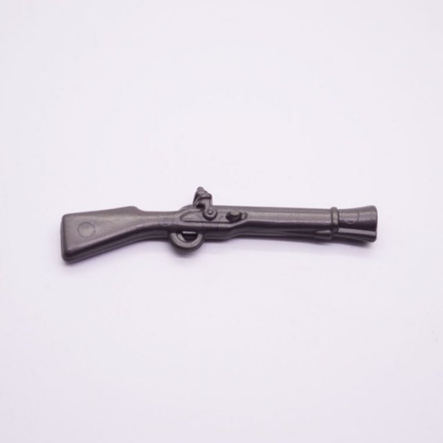 Playmobil 30063690 Geweer Musket - D ME - Rifle Musket ,  groot uit kunststof in de kleur d.metaal. Geschikt vanaf 3+.