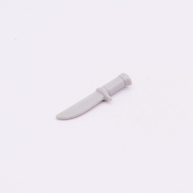 Playmobil 30072800 Mes Li Grijs - Knife Li Grey ,  groot uit kunststof in de kleur l.grijs. Geschikt vanaf 3+.