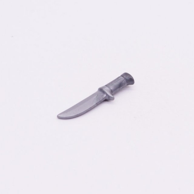 Playmobil 30072809 Mes Zilver Grijs - Knife Silver Grey ,  groot uit kunststof in de kleur zilver grijs. Geschikt vanaf 3+.