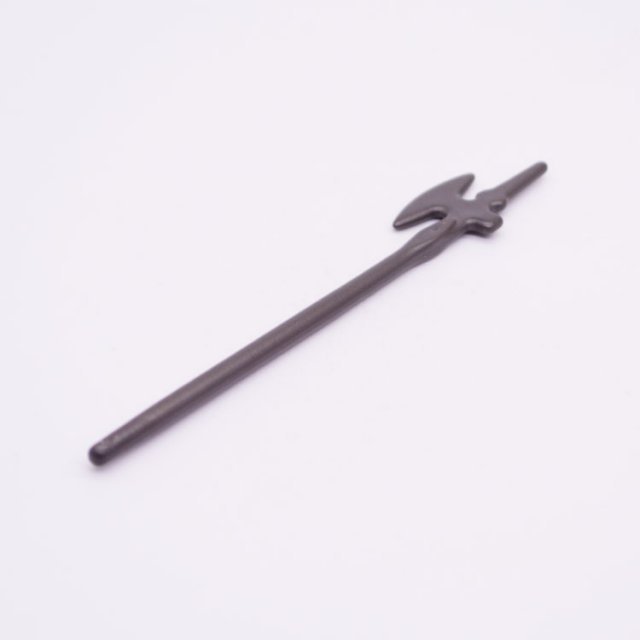 Playmobil 30076400 Hellebaard Lans - D ME - Halberd Spear ,  groot uit kunststof in de kleur d.metaal. Geschikt vanaf 3+.