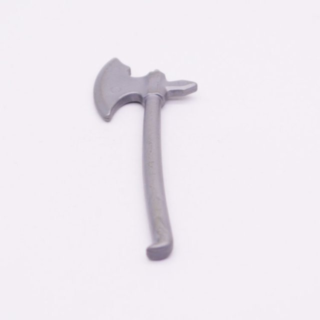 Playmobil 30090930 Bijl Beul 70mm - GR - Axe Executioner 70mm ,  groot uit kunststof in de kleur grijs. Geschikt vanaf 3+.
