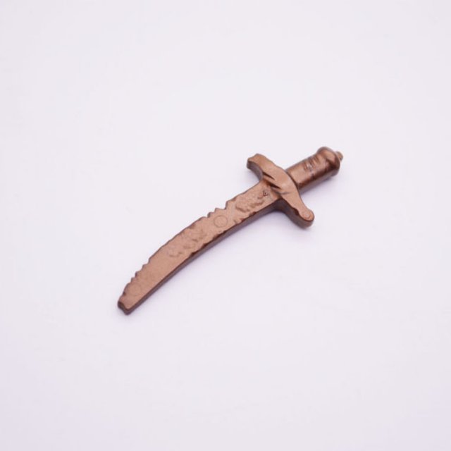 Playmobil 30095220 Sabel Zwaard Koper - Rusty - Saber Sword Copper ,  groot uit kunststof in de kleur koper. Geschikt vanaf 3+.