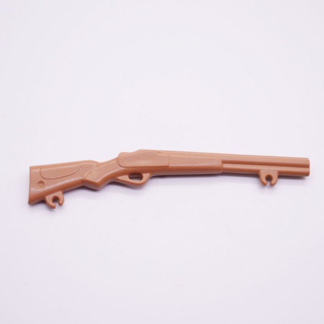 Playmobil 30206160 Jachtgeweer - L BR - Hunting Rifle ,  groot uit kunststof in de kleur l.bruin. Geschikt vanaf 3+.