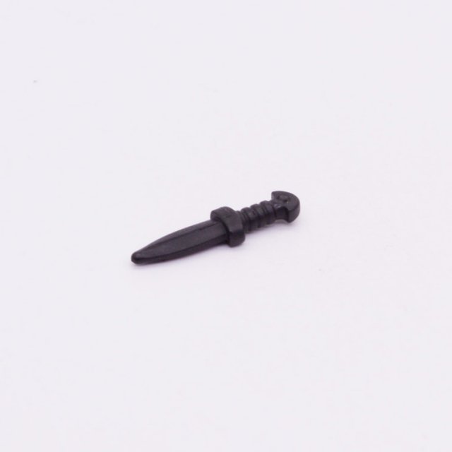 Playmobil 30216843 Dolk Kort Do Grijs - Dagger Short Da Grey ,  groot uit kunststof in de kleur d.grijs. Geschikt vanaf 3+.