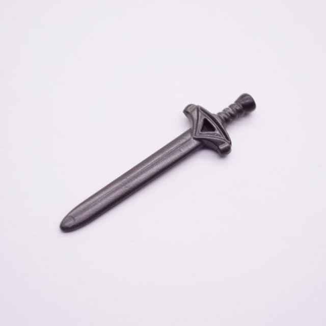 Playmobil 30218042 Zwaard Lang - D GR - Sword Long ,  groot uit kunststof in de kleur d.grijs. Geschikt vanaf 3+.