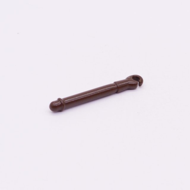 Playmobil 30218502 Staaf v Strijdvlegel - BR - Rod f Flail ,  groot uit kunststof in de kleur bruin. Geschikt vanaf 3+.