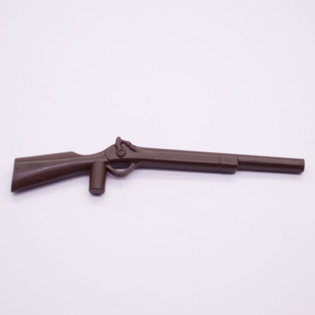 Playmobil 30225480 Geweer m Handgreep - D BR - Rifle w Handgrip ,  groot uit kunststof in de kleur d.bruin. Geschikt vanaf 3+.