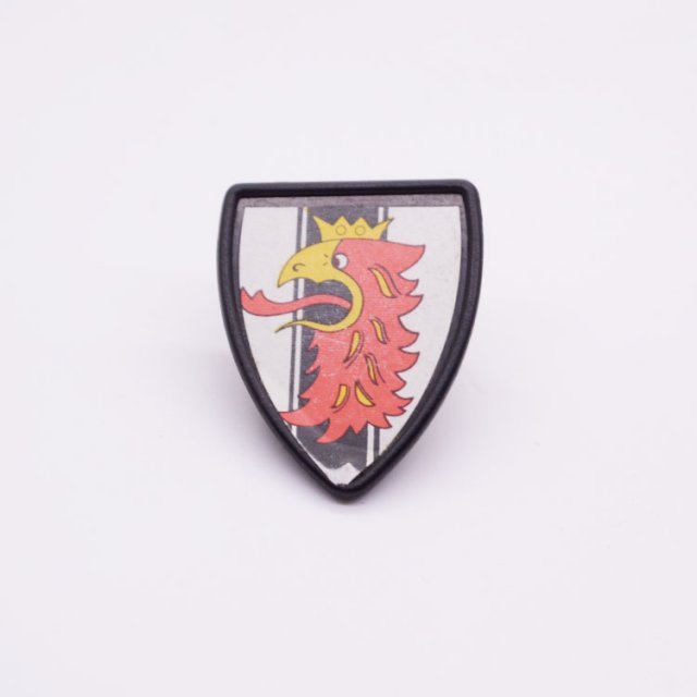 Playmobil 30027230 01 Schild Klein Zwart - Shield Small Black ,  groot uit kunststof in de kleur zwart. Geschikt vanaf 3+.
