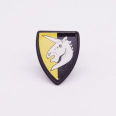 Playmobil 30027230 03 Schild Zwart Eenhoorn - Shield Black Unicorn
