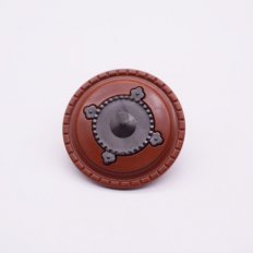Playmobil 30048070 30048060 Schild Bruin m D Gr Inleg - Shield Brown w D Gr Inlay