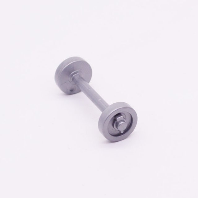 Playmobil 30209202 Wielen Kanon Klein - GR - Wheels Cannon Small ,  groot uit kunststof in de kleur grijs. Geschikt vanaf 3+.
