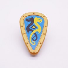Playmobil 30212110 30897150 01 Schild Viking Goud - Shield Viking Gold