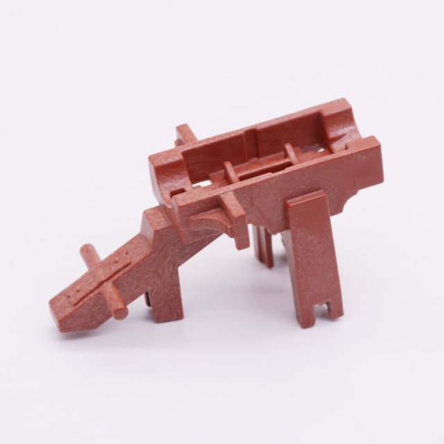 Playmobil 30217892 Kar Kanon Houder - R BR - Trolley Cannon Holder ,  groot uit kunststof in de kleur r.bruin. Geschikt vanaf 3+.