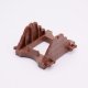 Playmobil 30222500 Kanon Houder Groot - Cannon Holder Big ,  groot uit kunststof in de kleur bruin. Geschikt vanaf 3+.