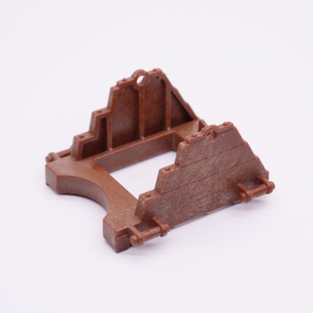 Playmobil 30222500 Kanon Houder Groot - Cannon Holder Big ,  groot uit kunststof in de kleur bruin. Geschikt vanaf 3+.