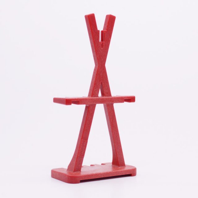 Playmobil 30224280 Wapenrek Ridders - R - Weapons Stand Knights ,  groot uit kunststof in de kleur rood. Geschikt vanaf 3+.