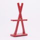 Playmobil 30224280 Wapenrek Ridders - R - Weapons Stand Knights ,  groot uit kunststof in de kleur rood. Geschikt vanaf 3+.