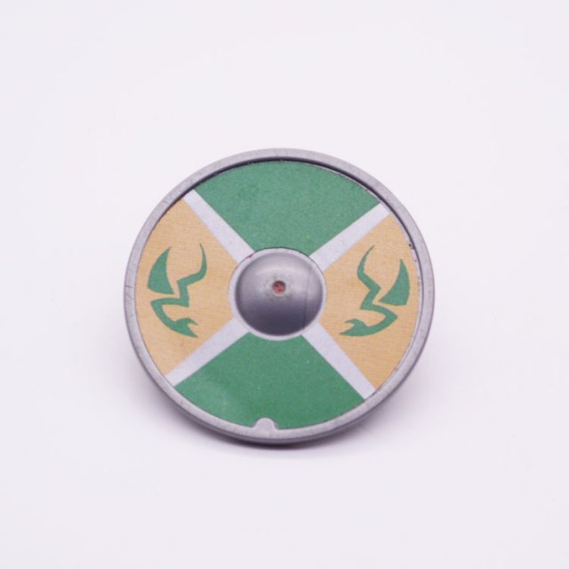 Playmobil 30228320 30897150 Schild Rond Viking - Shield Round Viking ,  groot uit kunststof in de kleur grijs. Geschikt vanaf 3+.