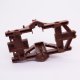 Playmobil 30247210 Houten Frame Kanon - Wooden Frame Cannon ,  groot uit kunststof in de kleur bruin. Geschikt vanaf 3+.