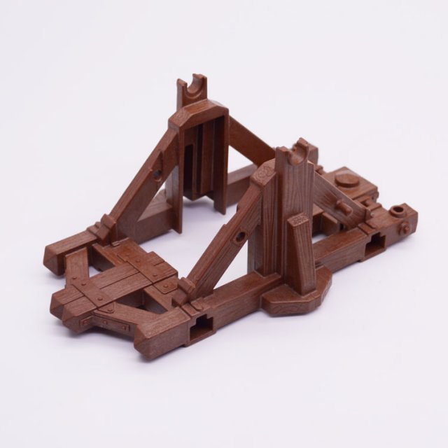 Playmobil 30247210 Houten Frame Kanon - Wooden Frame Cannon ,  groot uit kunststof in de kleur bruin. Geschikt vanaf 3+.