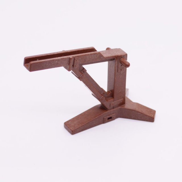 Playmobil 30265740 Kruisboog Frame - Ballista Stand ,  groot uit kunststof in de kleur bruin. Geschikt vanaf 3+.