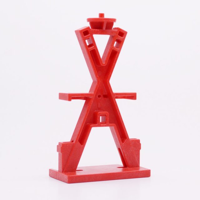 Playmobil 30272210 30278410 Wapenrek Ridders - R - Weapons Stand Knights ,  groot uit kunststof in de kleur rood. Geschikt vanaf 3+.