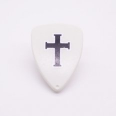 Playmobil 30623652 Schild Wit m Zw Kruis - Shield White w Bl Cross