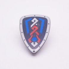 Playmobil 30623793 Schild Gr Ro Bl Symbool - Shield Gr Re Bl Symbol