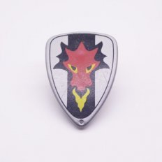 Playmobil 30624972 Schild Grijs m Draak - Shield Grey w Dragon