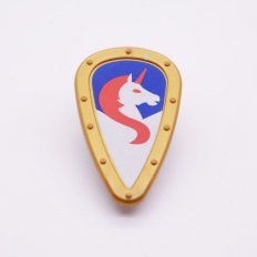 Playmobil 30625712 Schild Eenhoorn Goud - Shield Unicorn Gold