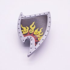 Playmobil 30631864 Schild Ro Ge Zw - Shield Re  Ye Bl