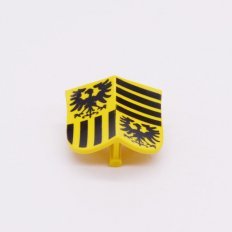 Playmobil 30633760 Schild Baron Hoek Geel - Shield Baron Curve Yellow