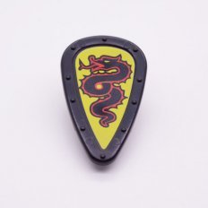 Playmobil 30636662 Schild Ge m Draak - Shield Ye w Dragon