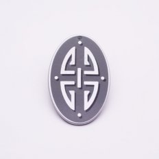 Playmobil 30647623 Schild Ovaal m Zilver Design - Shield Oval w Simver Design
