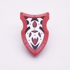 Playmobil 30647742 Schild Rood m Gr Print - Shield Red w Gr Print