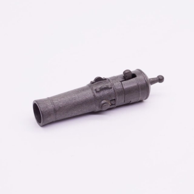 Playmobil 30653762 Kanon v Pijlen - D M - Cannon f Sticks ,  groot uit kunststof in de kleur d.metaal. Geschikt vanaf 3+.