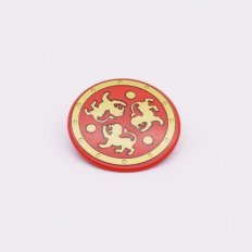 Playmobil 90000199 Schild Rond Rood - LION - Shield Round Red